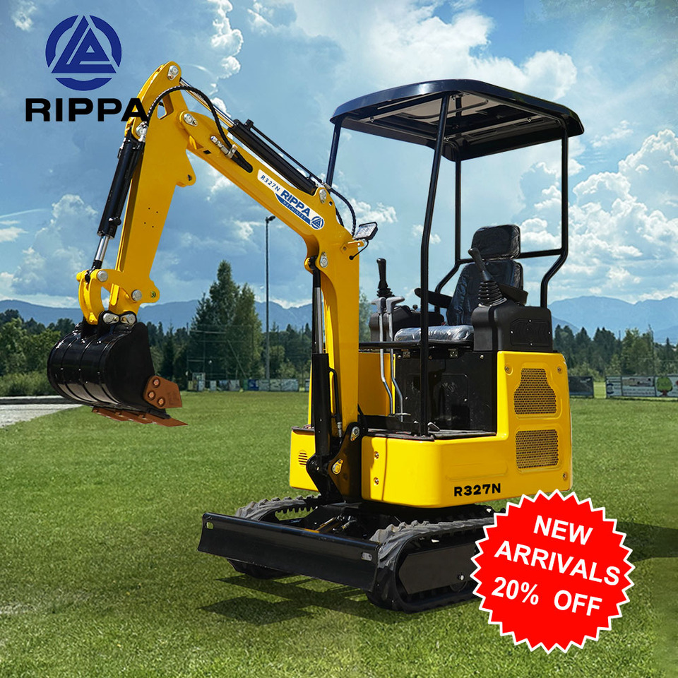 Rippa R327-Kubota/Changchai engine-Global stocking Rapid delivery - Mini ekskavatorius: foto 1 Rippa R327-Kubota/Changchai engine-Global stocking Rapid delivery - Mini ekskavatorius: foto 1