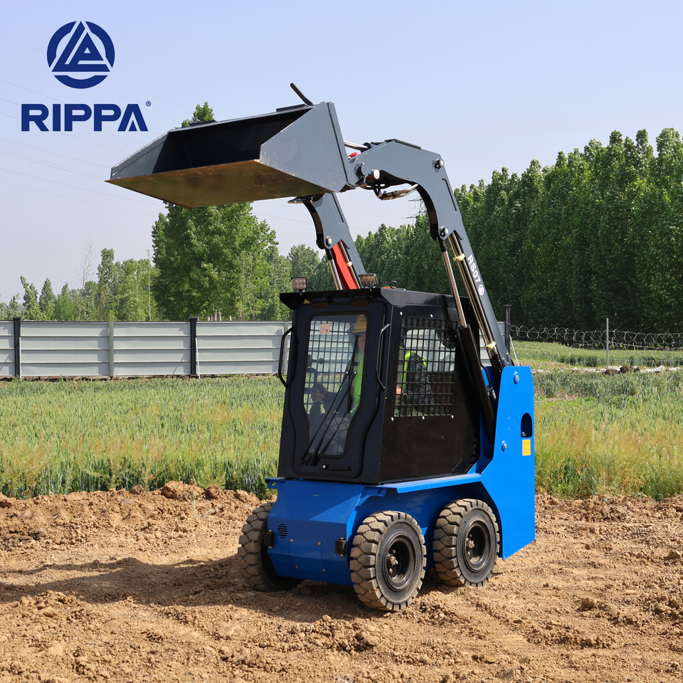 Rippa RS07 New Skid Steer Loader | Cheap Price | CE Certified | Fast Shipping - Mini krautuvas: foto 2 Rippa RS07 New Skid Steer Loader | Cheap Price | CE Certified | Fast Shipping - Mini krautuvas: foto 2