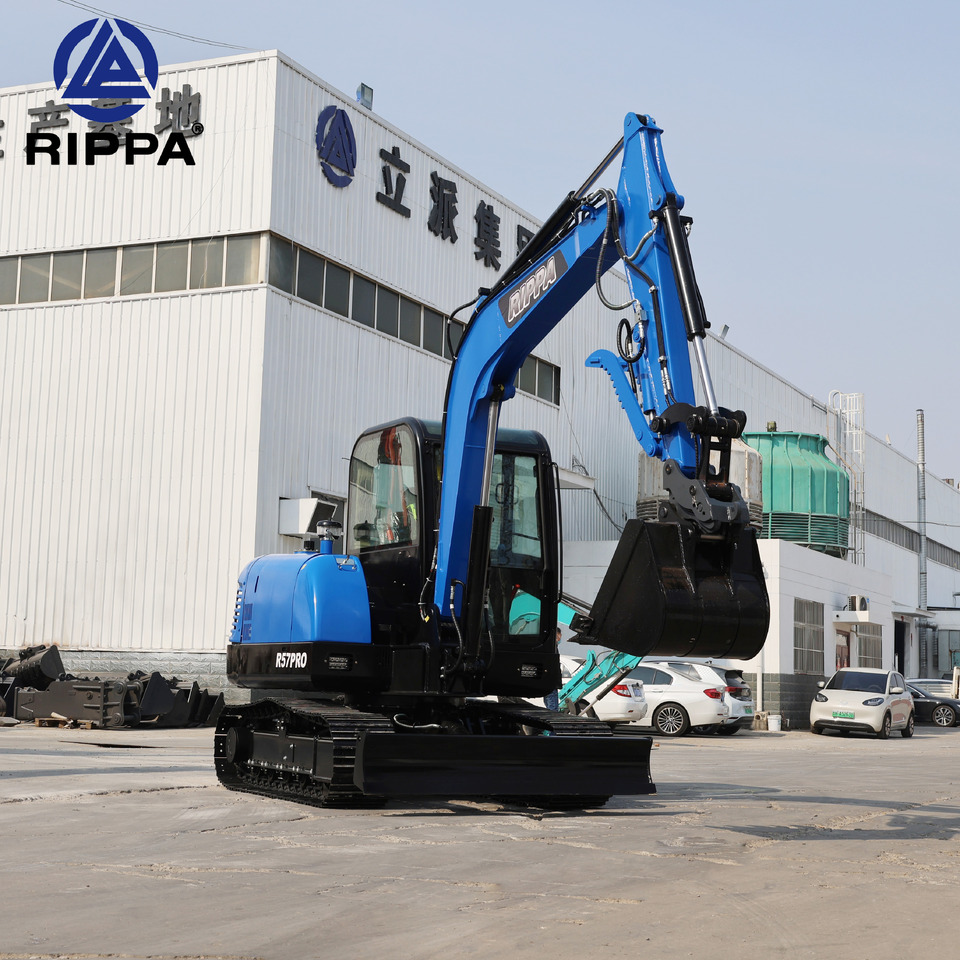 Shandong Rippa Machinery Group Co., Ltd. R57 Large Excavator, 6 tons, Crawler excavator - Vikšrinis ekskavatorius: foto 1 Shandong Rippa Machinery Group Co., Ltd. R57 Large Excavator, 6 tons, Crawler excavator - Vikšrinis ekskavatorius: foto 1