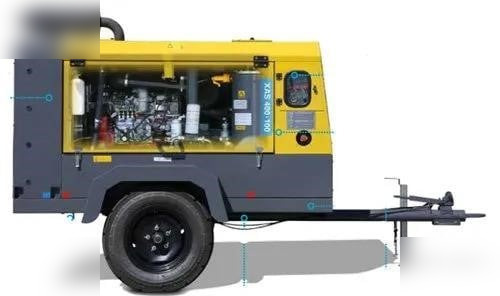 ATLAS COPCO 300 CFM - Oro kompresorius: foto 4 ATLAS COPCO 300 CFM - Oro kompresorius: foto 4