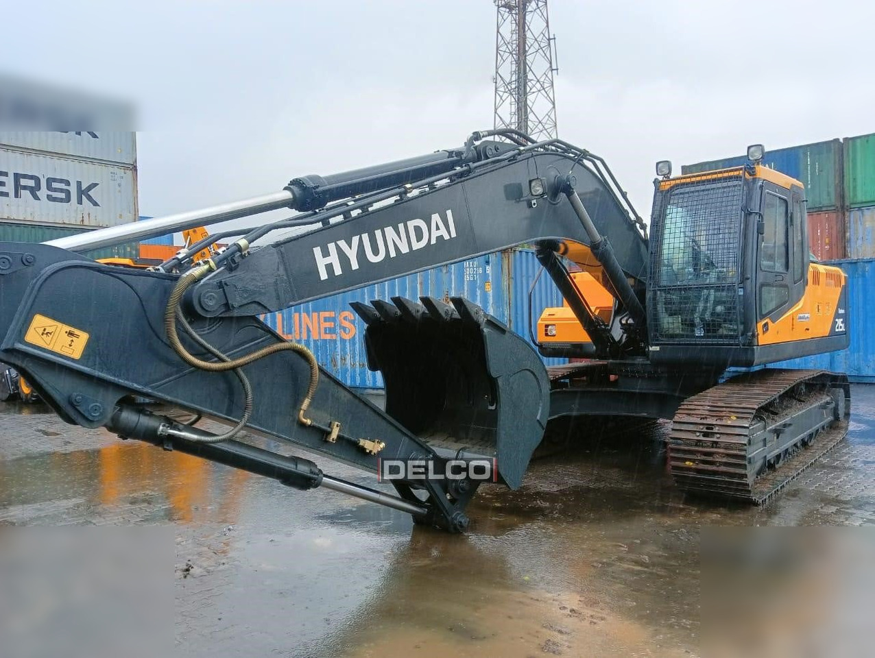 Nauja Vikšrinis ekskavatorius HYUNDAI ROBEX 215L SMART: foto 8