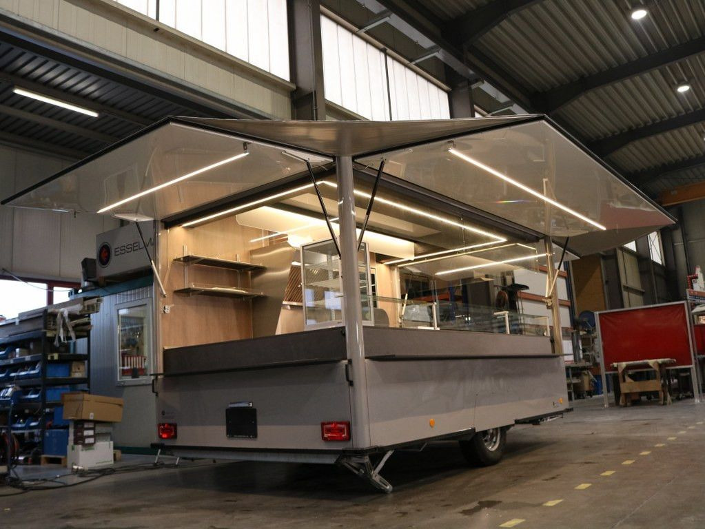 Esselmann Imbiss Foodtrailer Verkaufsanhänger - Prekybinė priekaba: foto 3 Esselmann Imbiss Foodtrailer Verkaufsanhänger - Prekybinė priekaba: foto 3