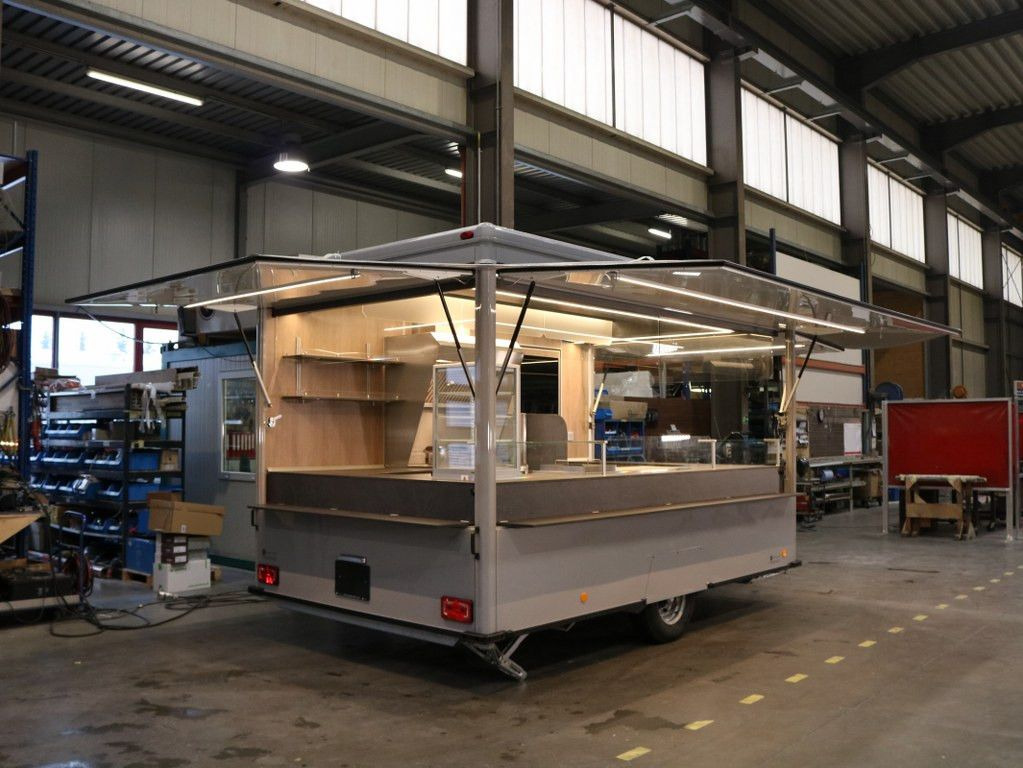 Esselmann Imbiss Foodtrailer Verkaufsanhänger - Prekybinė priekaba: foto 2 Esselmann Imbiss Foodtrailer Verkaufsanhänger - Prekybinė priekaba: foto 2