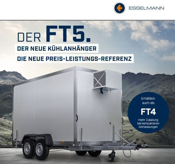 Esselmann Kühlanhänger 5 - Refrižeratorius priekaba: foto 3 Esselmann Kühlanhänger 5 - Refrižeratorius priekaba: foto 3
