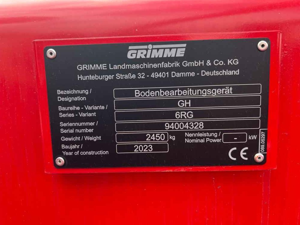 Grimme GH 6 - Kombainas: foto 2 Grimme GH 6 - Kombainas: foto 2