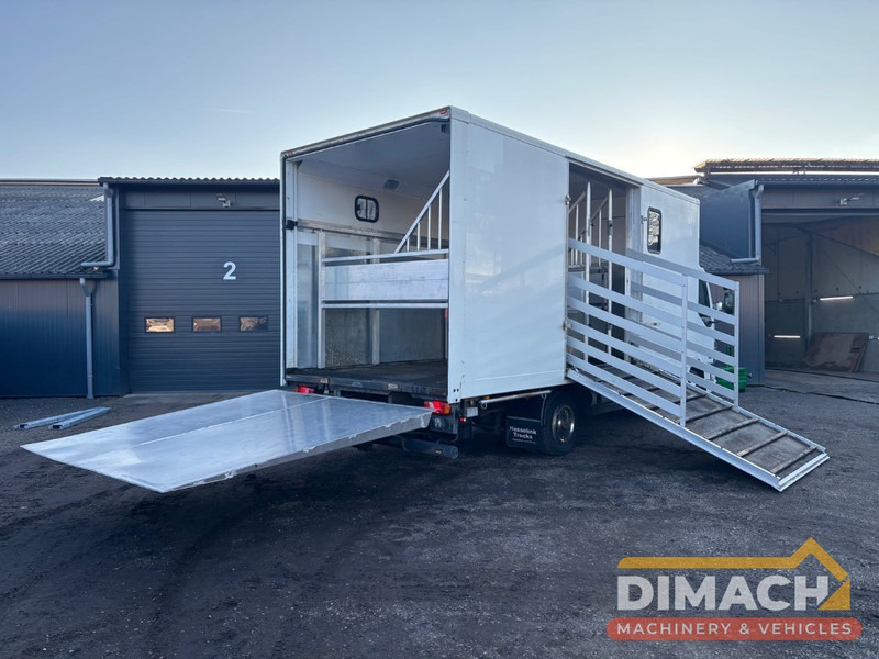 DAF FA LF45.150 4 paards, laadlift. Horsetruck NL truck - Sunkvežimis žirgams vežti: foto 2 DAF FA LF45.150 4 paards, laadlift. Horsetruck NL truck - Sunkvežimis žirgams vežti: foto 2