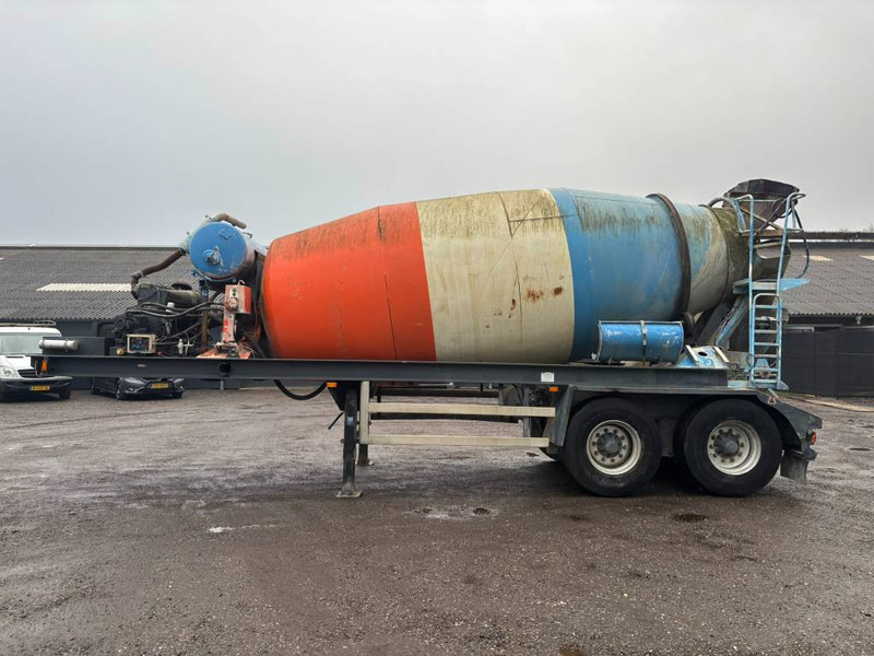 DEOM SCHMIT Betonmixer trailer M1362 10M2 6 cil De - Betono maišyklė: foto 1 DEOM SCHMIT Betonmixer trailer M1362 10M2 6 cil De - Betono maišyklė: foto 1