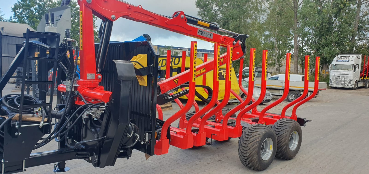 HYDROFAST Przyczepa leśna / Timber trailer / Holzanhänger / Remorque à bois / Remolque para madera - Miško priekaba: foto 4 HYDROFAST Przyczepa leśna / Timber trailer / Holzanhänger / Remorque à bois / Remolque para madera - Miško priekaba: foto 4