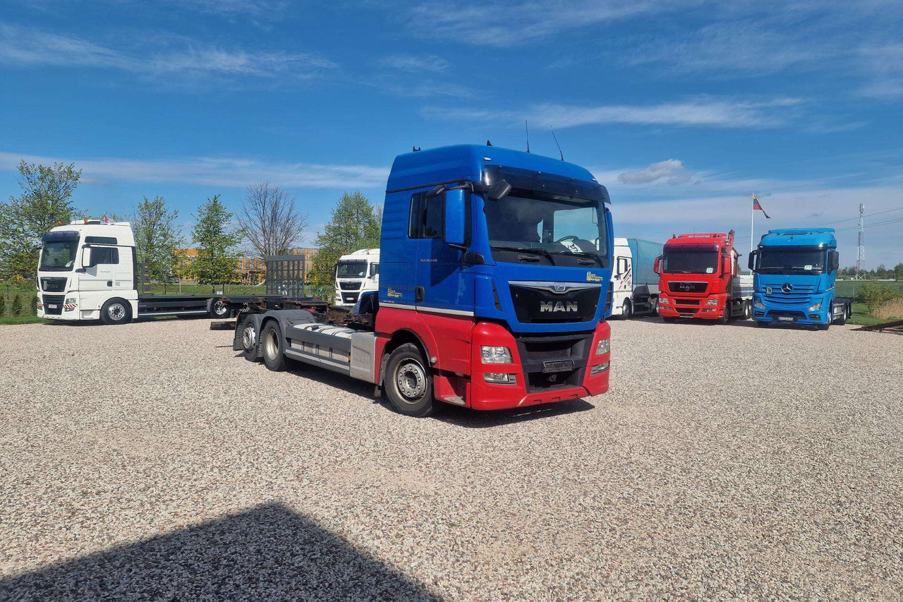 MAN TGX 26.440 - Konteineris-vežimus/ Sukeisti kūną sunkvežimis: foto 1 MAN TGX 26.440 - Konteineris-vežimus/ Sukeisti kūną sunkvežimis: foto 1
