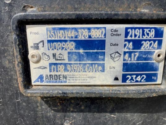 GODET ARDEN POUR CHARGEUSE CASE 921 G - Kaušas: foto 1 GODET ARDEN POUR CHARGEUSE CASE 921 G - Kaušas: foto 1