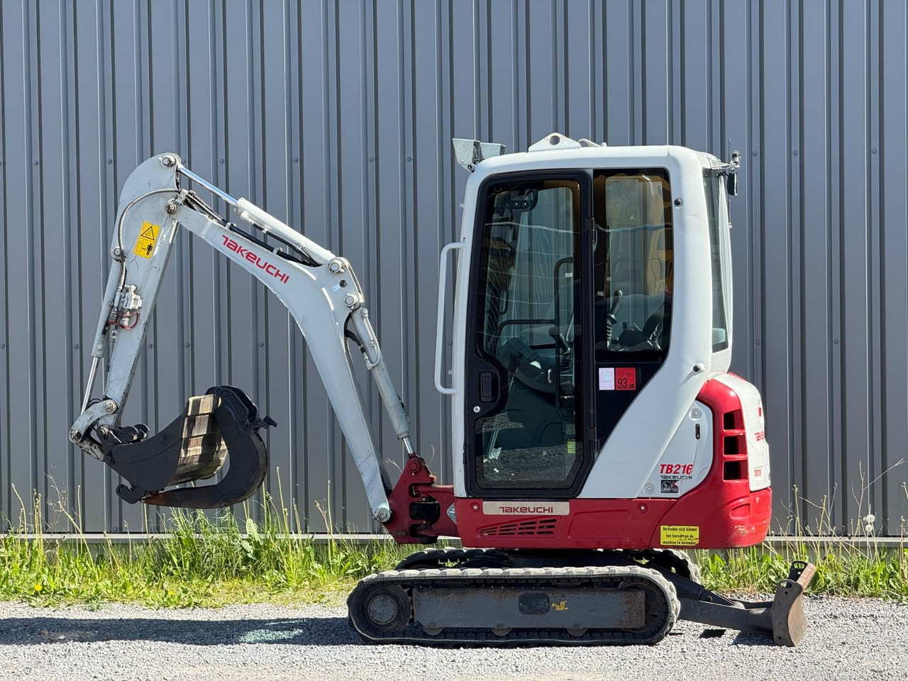 Takeuchi TB216 - Mini ekskavatorius: foto 5 Takeuchi TB216 - Mini ekskavatorius: foto 5