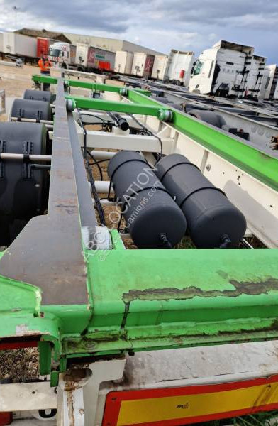 Asca CHARIOT COULISSANT - Konteineris-vežimus/ Sukeisti kūną puspriekabė: foto 3 Asca CHARIOT COULISSANT - Konteineris-vežimus/ Sukeisti kūną puspriekabė: foto 3