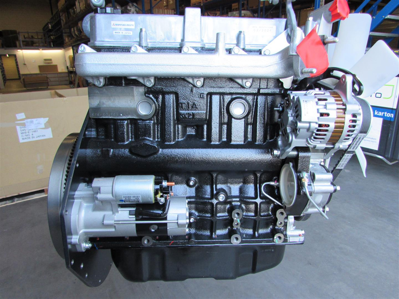 Mitsubishi S4S- 35.3Kw @ 2250 rpm - Variklis - Šakinis krautuvas: foto 3 Mitsubishi S4S- 35.3Kw @ 2250 rpm - Variklis - Šakinis krautuvas: foto 3