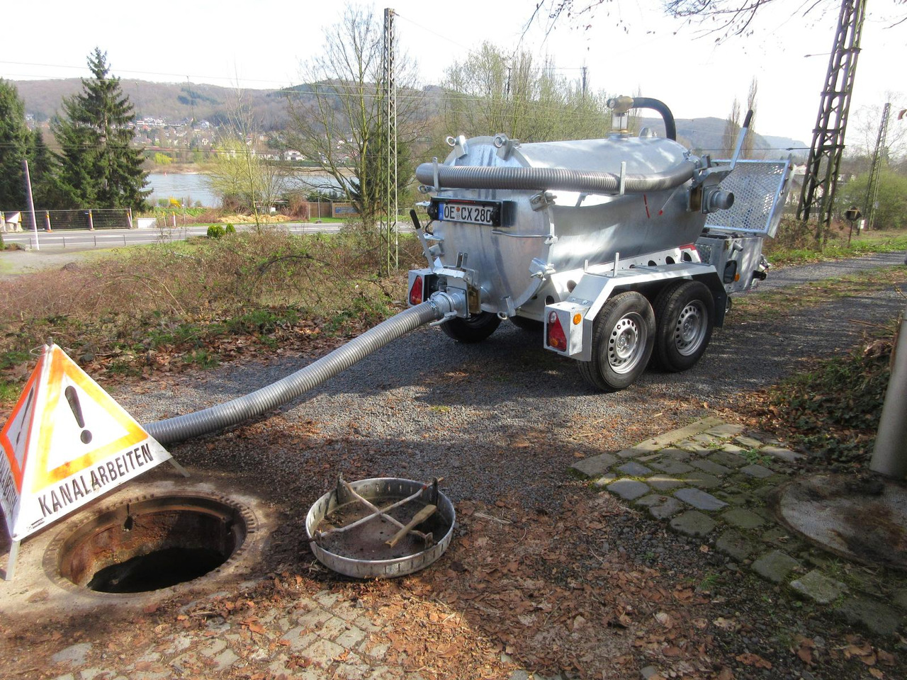 Nauja Asenizatorius M-Vac 1500 / vacuum system for absorb mud and liquids: foto 7