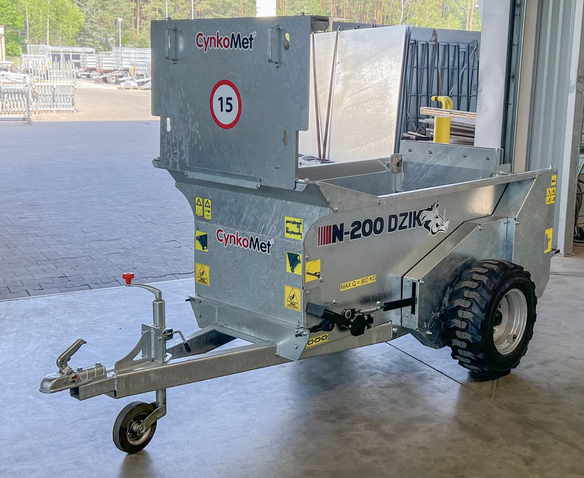 Cynkomet Miststreuer / Manure spreader / Epandeur à fumier N-200 DZIK - Mėšlo kratytuvas: foto 1 Cynkomet Miststreuer / Manure spreader / Epandeur à fumier N-200 DZIK - Mėšlo kratytuvas: foto 1