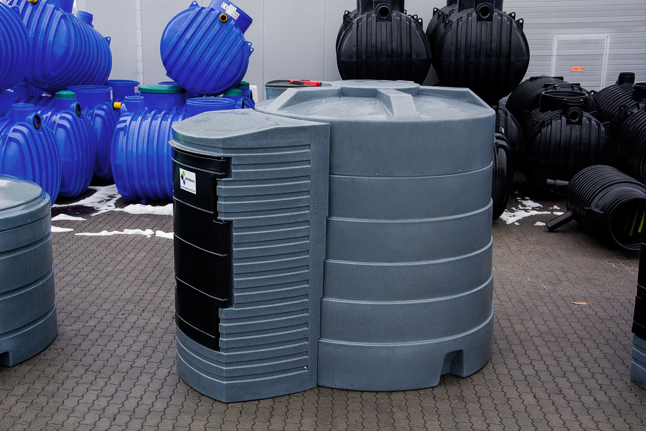 DC Dieseltank / Double-walled fuel tank for diesel fuel / Cuve à gasoil / Serbatoio gasolio / Бак для дизельного топлива / Zbiornik dwupłaszczowe na paliwo do oleju napędowego 5000 l - Sandėliavimo talpykla: foto 1 DC Dieseltank / Double-walled fuel tank for diesel fuel / Cuve à gasoil / Serbatoio gasolio / Бак для дизельного топлива / Zbiornik dwupłaszczowe na paliwo do oleju napędowego 5000 l - Sandėliavimo talpykla: foto 1
