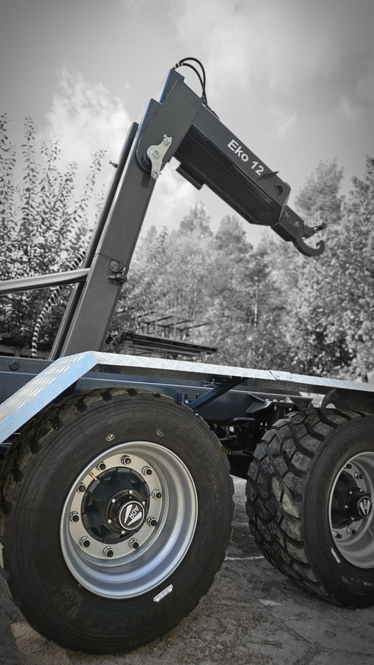 EkoAgri Hakenliftanhänger / Hooklift trailer / Remorque porte caisson / Remolque con gancho / Rimorchio a gancio / Przyczepa hakowa 12 t - Traktorinė priekaba: foto 3 EkoAgri Hakenliftanhänger / Hooklift trailer / Remorque porte caisson / Remolque con gancho / Rimorchio a gancio / Przyczepa hakowa 12 t - Traktorinė priekaba: foto 3