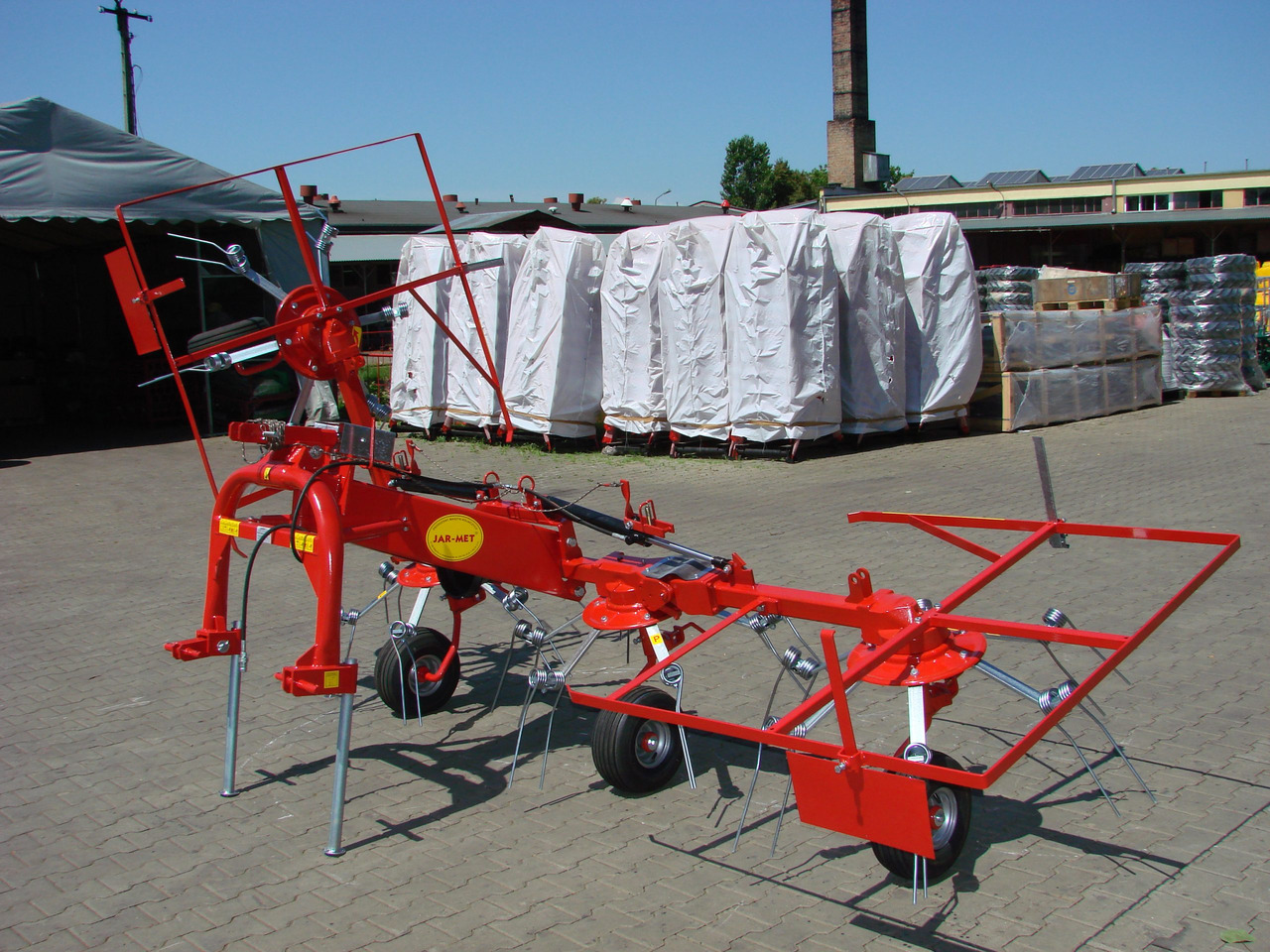 Nauja Šieno grėblys/ Vartytuvas JAR-MET Schwader / Tedder / Faneuse / Przetrząsacz 5,2 m: foto 11