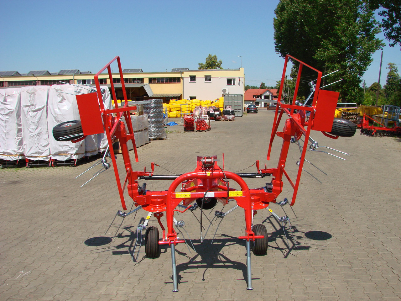 Nauja Šieno grėblys/ Vartytuvas JAR-MET Schwader / Tedder / Faneuse / Przetrząsacz 5,2 m: foto 6