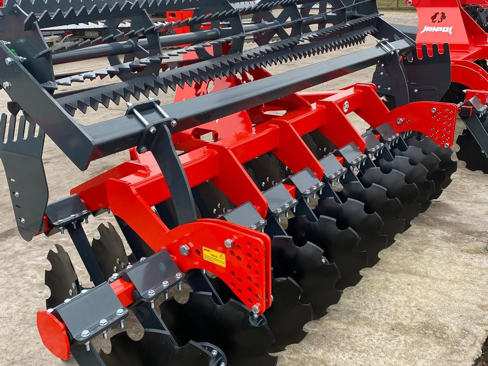 Janpol Scheibenegge / Disc harrow / Déchaumeur à disques /  Erpice a dischi / Средняя дисковая борона / Brona talerzowa medium „COMPACT” 3 m - Diskiniai skutikai: foto 5 Janpol Scheibenegge / Disc harrow / Déchaumeur à disques /  Erpice a dischi / Средняя дисковая борона / Brona talerzowa medium „COMPACT” 3 m - Diskiniai skutikai: foto 5