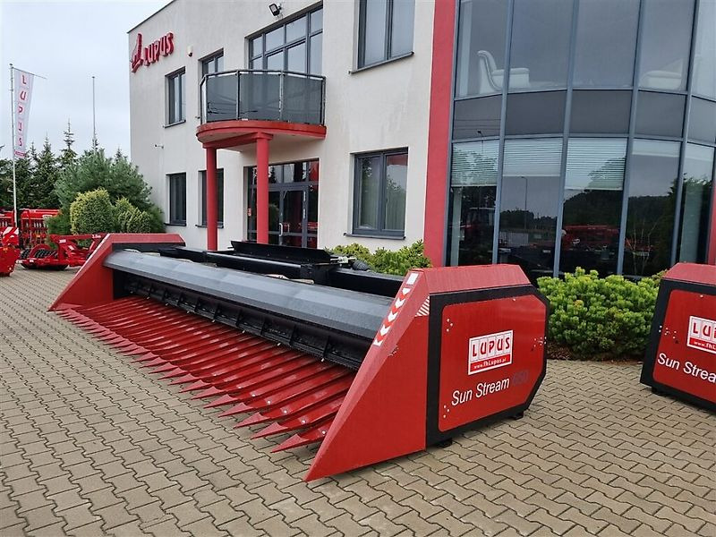 Nauja Saulėgražų pjaunamoji Lupus Sonnenblummenvorsatz / Sunflower harvester / Coupe à tournesol / Сosechadora / Macchina per la raccolta dei girasoli / Жатка для подсолнечника / Przystawka do słonecznika 6,5 m: foto 14