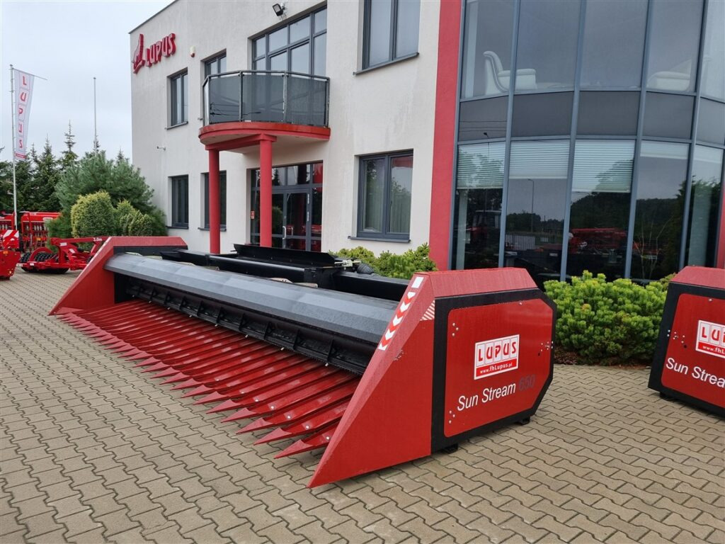 Nauja Saulėgražų pjaunamoji Lupus Sonnenblummenvorsatz / Sunflower harvester / Coupe à tournesol / Сosechadora / Macchina per la raccolta dei girasoli / Жатка для подсолнечника / Przystawka do słonecznika 6,5 m: foto 5