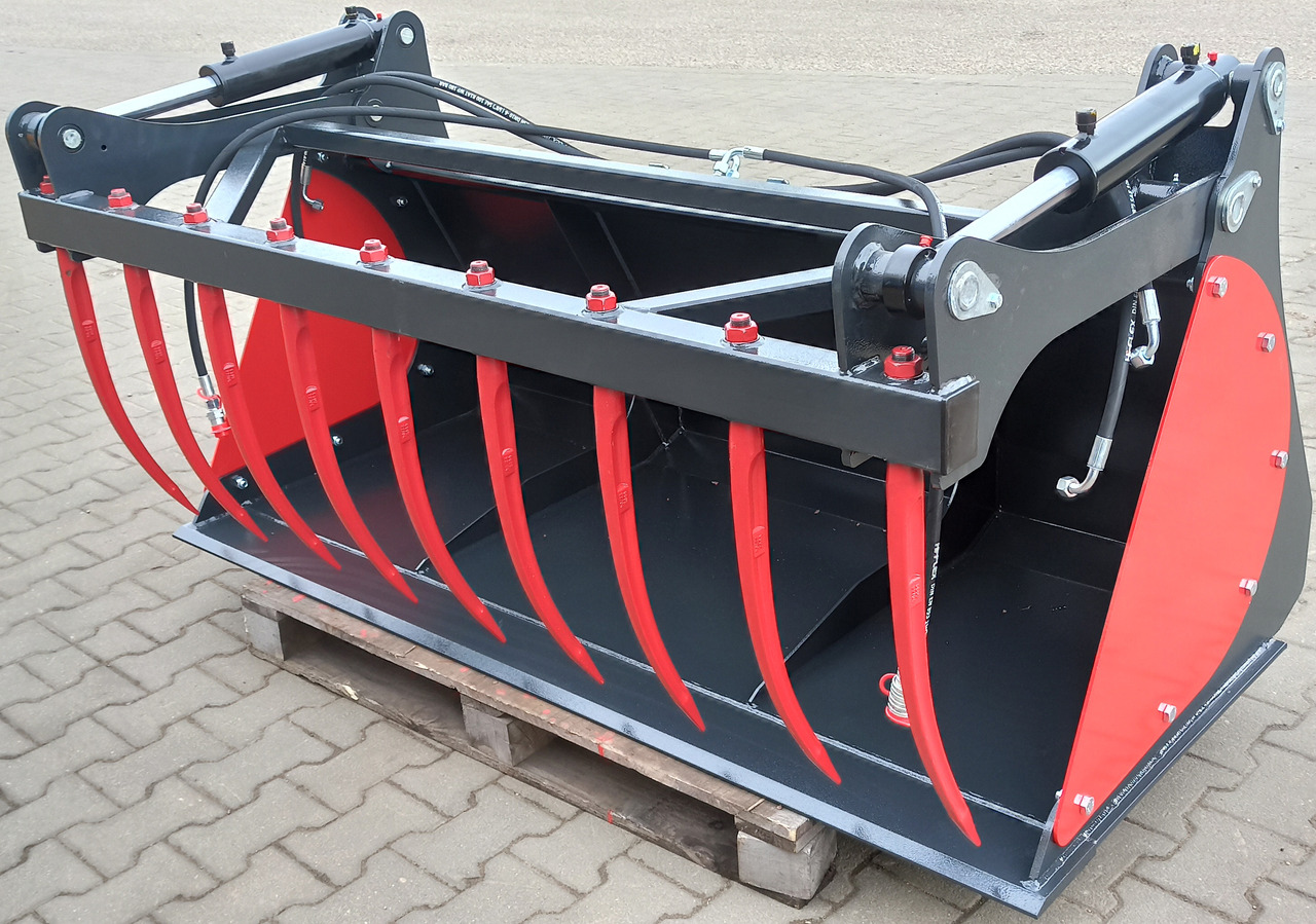 METAL-TECHNIK Krokodilschaufel / Manure grab godet / Grappin à fumier / Benna coccodrillo / Ковш-захват / Łyżko-krokodyl 2 m - Kaušas - Kaušas: foto 2 METAL-TECHNIK Krokodilschaufel / Manure grab godet / Grappin à fumier / Benna coccodrillo / Ковш-захват / Łyżko-krokodyl 2 m - Kaušas - Kaušas: foto 2