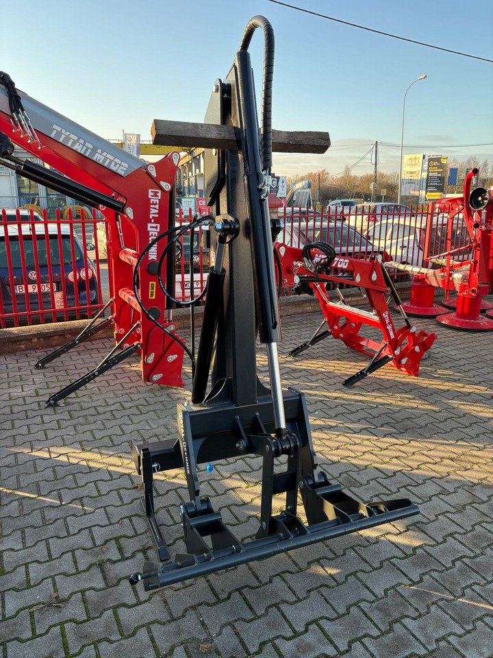 Metal-Technik Hecklader / Three-point loader / Chargeur 3 points / Cargador trasero / Caricatore posteriore / Погрузчик с задней стойкой / Ładowacz na tylny TUZ - Traktorius - frontalinis krautuvas - Traktorius: foto 4 Metal-Technik Hecklader / Three-point loader / Chargeur 3 points / Cargador trasero / Caricatore posteriore / Погрузчик с задней стойкой / Ładowacz na tylny TUZ - Traktorius - frontalinis krautuvas - Traktorius: foto 4