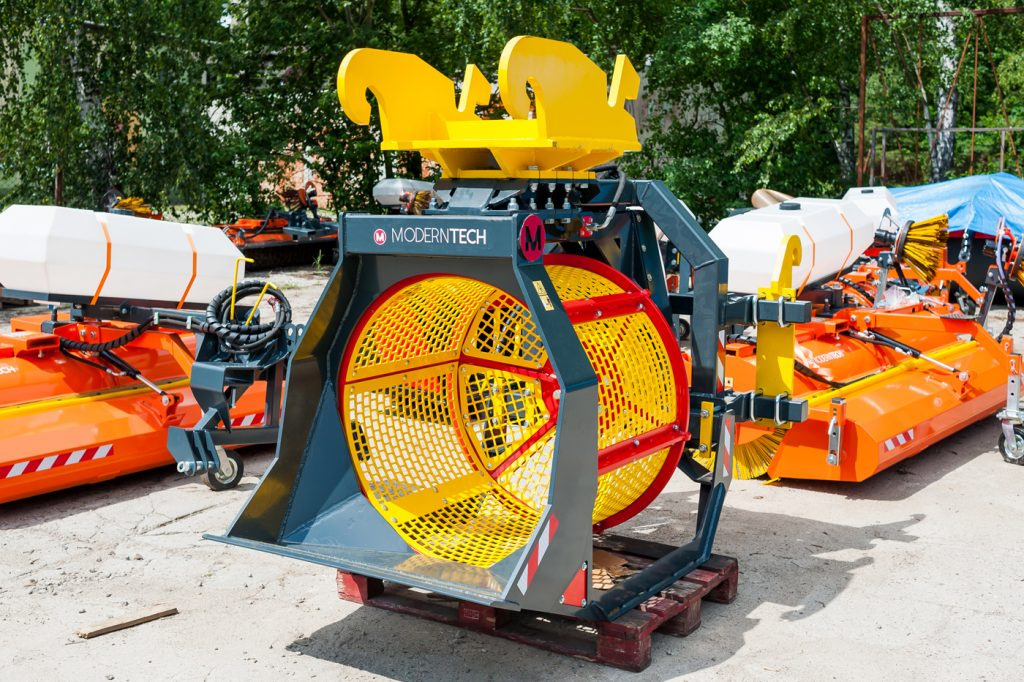 Moderntech Rotary drum screen / Siebtrommel / Tamis rotatif / Przesiewacz bębnowy PSB-250 - Sijotuvas: foto 5 Moderntech Rotary drum screen / Siebtrommel / Tamis rotatif / Przesiewacz bębnowy PSB-250 - Sijotuvas: foto 5