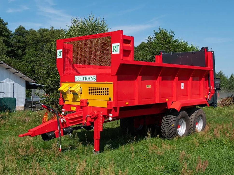 Nauja Mėšlo kratytuvas Roltrans Miststreuer / Manure spreader / Epandeur à fumier / Spandiletame / Разбрасыватель органических удобрений / Rozrzutnik obornika N205S/6 BIZON 14 t: foto 23