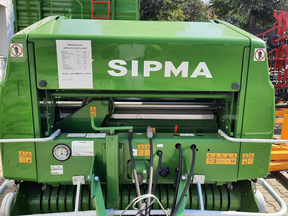 SIPMA Rundballenpresse / Round baler / Ballenpresse / Presse à balles / Rotoempacadora / Пресс-подборщик/ Prasa belująca stałokomorowa PS 1210 - Ruloninis presas: foto 3 SIPMA Rundballenpresse / Round baler / Ballenpresse / Presse à balles / Rotoempacadora / Пресс-подборщик/ Prasa belująca stałokomorowa PS 1210 - Ruloninis presas: foto 3