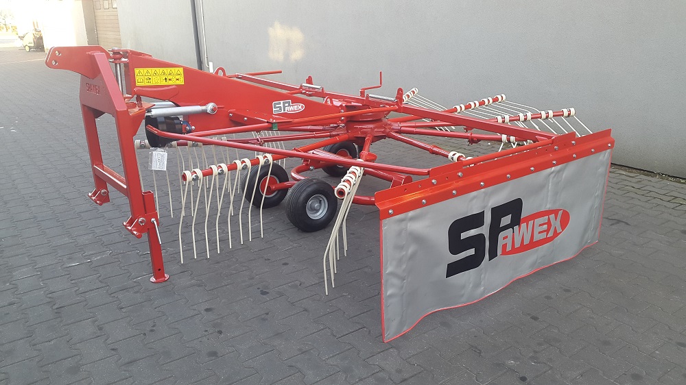 Nauja Šieno grėblys/ Vartytuvas Spawex Kreiselschwader / Rake / Andaineur / Rastrillo / Rastrello / Zgrabiarka 4,5 m: foto 11 Nauja Šieno grėblys/ Vartytuvas Spawex Kreiselschwader / Rake / Andaineur / Rastrillo / Rastrello / Zgrabiarka 4,5 m: foto 11