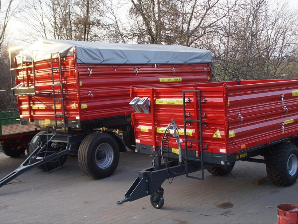 Techmont Anhänger / Trailer / Remorque / Rimorchio / Прицеп двухоосный бортовой / Przyczepa dwuosiowa PTD16 12 t - Savivartė traktorinė priekaba: foto 3 Techmont Anhänger / Trailer / Remorque / Rimorchio / Прицеп двухоосный бортовой / Przyczepa dwuosiowa PTD16 12 t - Savivartė traktorinė priekaba: foto 3