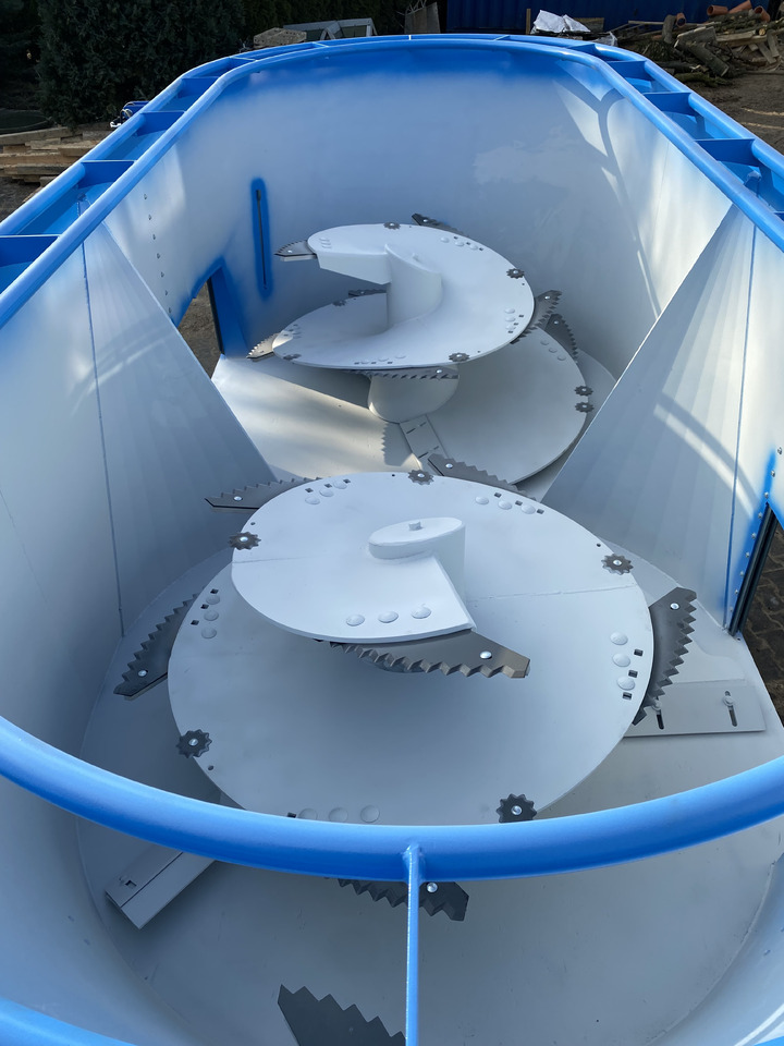ZAMET Futtermischwagen / Feed mixer / Melangeuse / Carro miscelatore / Vagoneta 2 sinfines / Кормораздатчик 2 шнека / Wóz paszowy 14 m3 - Pašarų maišytuvas: foto 5 ZAMET Futtermischwagen / Feed mixer / Melangeuse / Carro miscelatore / Vagoneta 2 sinfines / Кормораздатчик 2 шнека / Wóz paszowy 14 m3 - Pašarų maišytuvas: foto 5