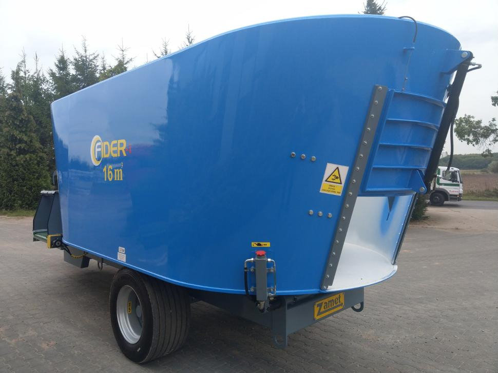 ZAMET Futtermischwagen / Feed mixer / Melangeuse / Carro miscelatore / Vagoneta de alimentación /Кормораздатчик / Wóz paszowy 16 m3 - Pašarų maišytuvas: foto 4 ZAMET Futtermischwagen / Feed mixer / Melangeuse / Carro miscelatore / Vagoneta de alimentación /Кормораздатчик / Wóz paszowy 16 m3 - Pašarų maišytuvas: foto 4