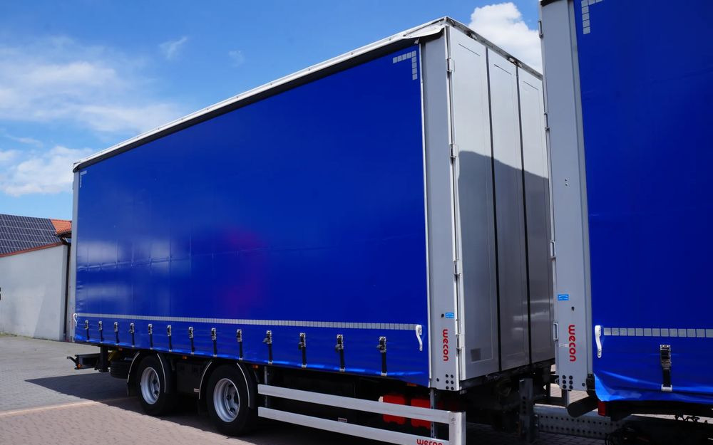 DAF XF 480 EURO 6 ZESTAW TANDEM PRZEJAZDOWY 120 M3 7,7 M + 7,7 M WECON - Tentinis sunkvežimis: foto 4 DAF XF 480 EURO 6 ZESTAW TANDEM PRZEJAZDOWY 120 M3 7,7 M + 7,7 M WECON - Tentinis sunkvežimis: foto 4