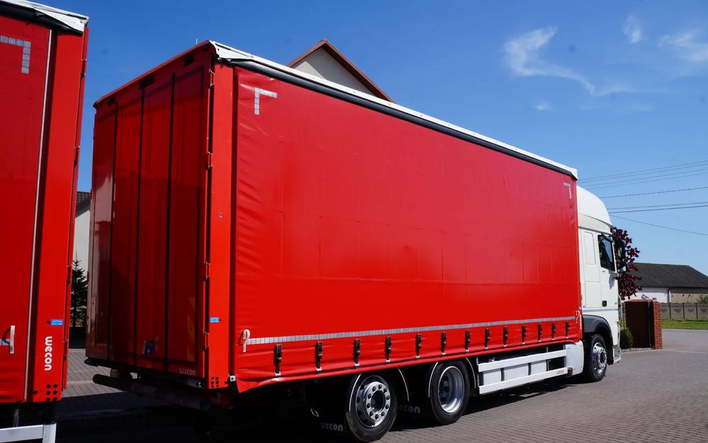 DAF XF 480 EURO 6 ZESTAW TANDEM PRZEJAZDOWY 120 M3 7,8 M + 7,8 M WECON - Tentinis sunkvežimis: foto 5 DAF XF 480 EURO 6 ZESTAW TANDEM PRZEJAZDOWY 120 M3 7,8 M + 7,8 M WECON - Tentinis sunkvežimis: foto 5