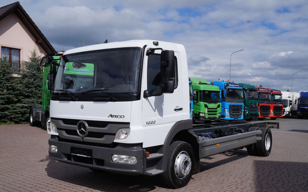 Mercedes-Benz ATEGO 1222 EURO 5 RAMA DO ZABUDOWY 3 MIEJSCA W KABINIE MANUAL - Važiuoklės sunkvežimis: foto 1 Mercedes-Benz ATEGO 1222 EURO 5 RAMA DO ZABUDOWY 3 MIEJSCA W KABINIE MANUAL - Važiuoklės sunkvežimis: foto 1