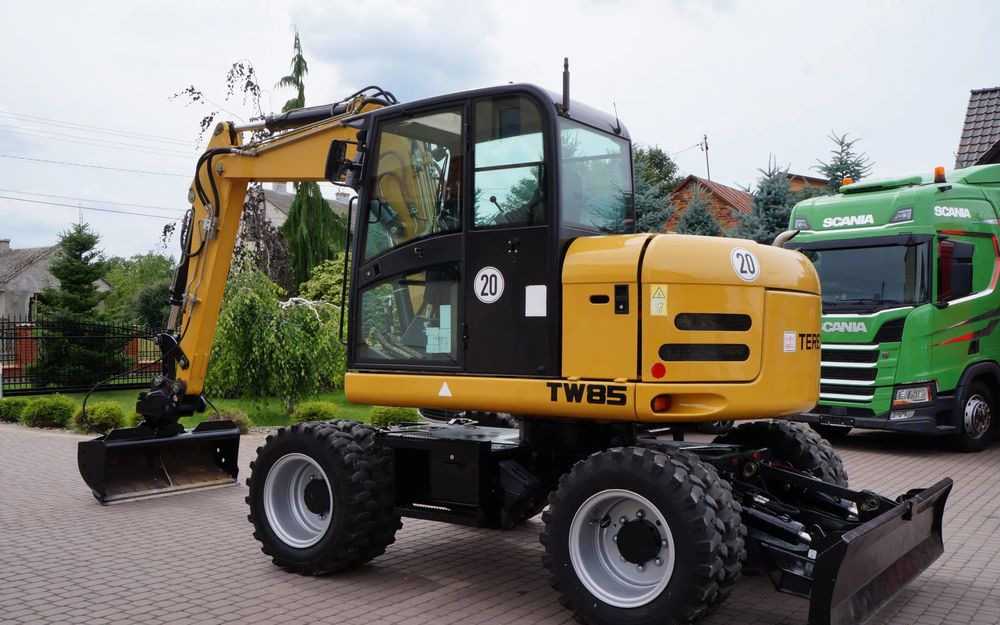 Terex TW 85 Koparka kołowa Sprowadzona silnik DEUTZ Stan Wzorowy - Ratinis ekskavatorius: foto 1 Terex TW 85 Koparka kołowa Sprowadzona silnik DEUTZ Stan Wzorowy - Ratinis ekskavatorius: foto 1