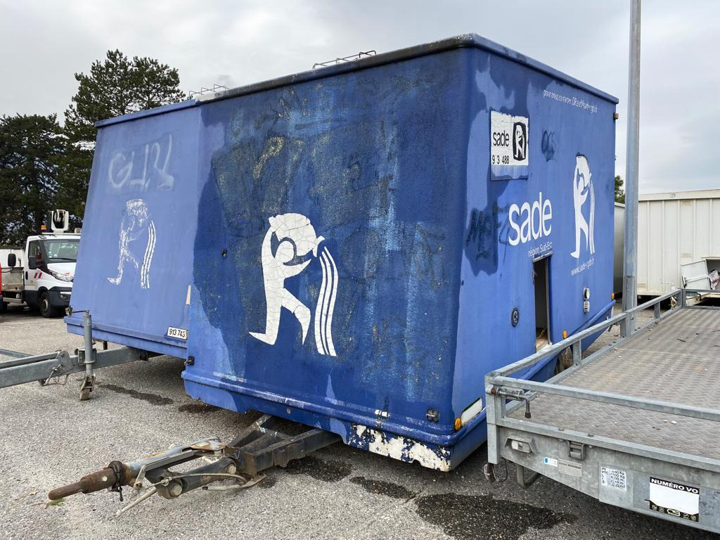 Bungalow Cabane de chantier - Furgonas priekaba: foto 2 Bungalow Cabane de chantier - Furgonas priekaba: foto 2