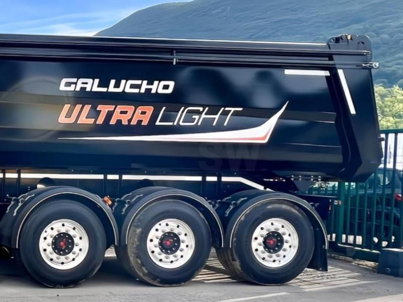 Galucho SGB3 Ultra Light Semi-remorque benne TP 3 essieux - Savivartis puspriekabė: foto 4 Galucho SGB3 Ultra Light Semi-remorque benne TP 3 essieux - Savivartis puspriekabė: foto 4