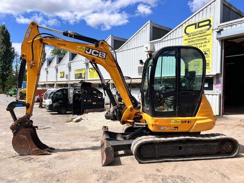 Jcb 8065RTS MINI-PELLE 6,5T - Mini ekskavatorius: foto 2 Jcb 8065RTS MINI-PELLE 6,5T - Mini ekskavatorius: foto 2