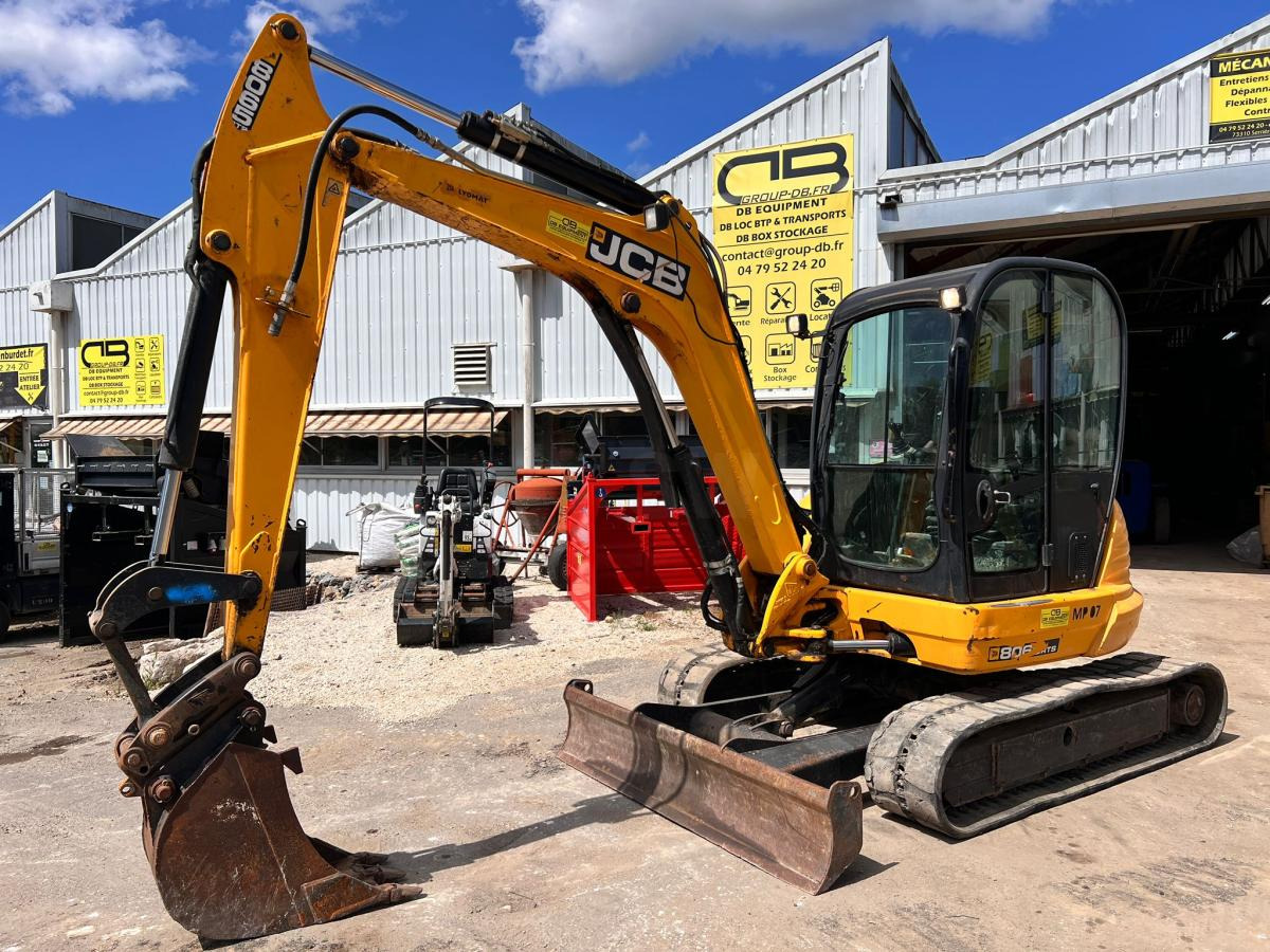 Jcb 8065RTS MINI-PELLE 6,5T - Mini ekskavatorius: foto 1 Jcb 8065RTS MINI-PELLE 6,5T - Mini ekskavatorius: foto 1