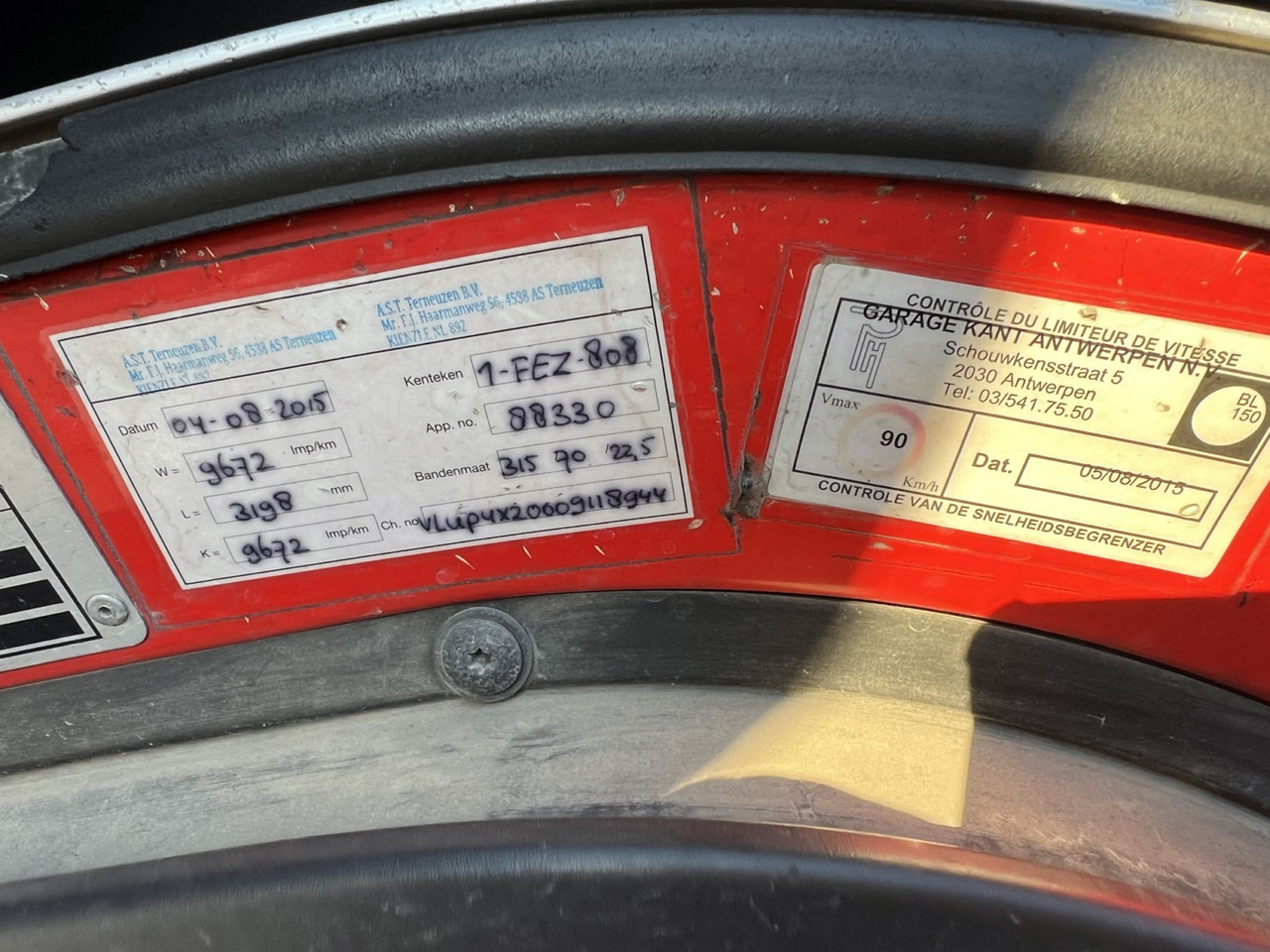 Vilkikas SCANIA P380: foto 24