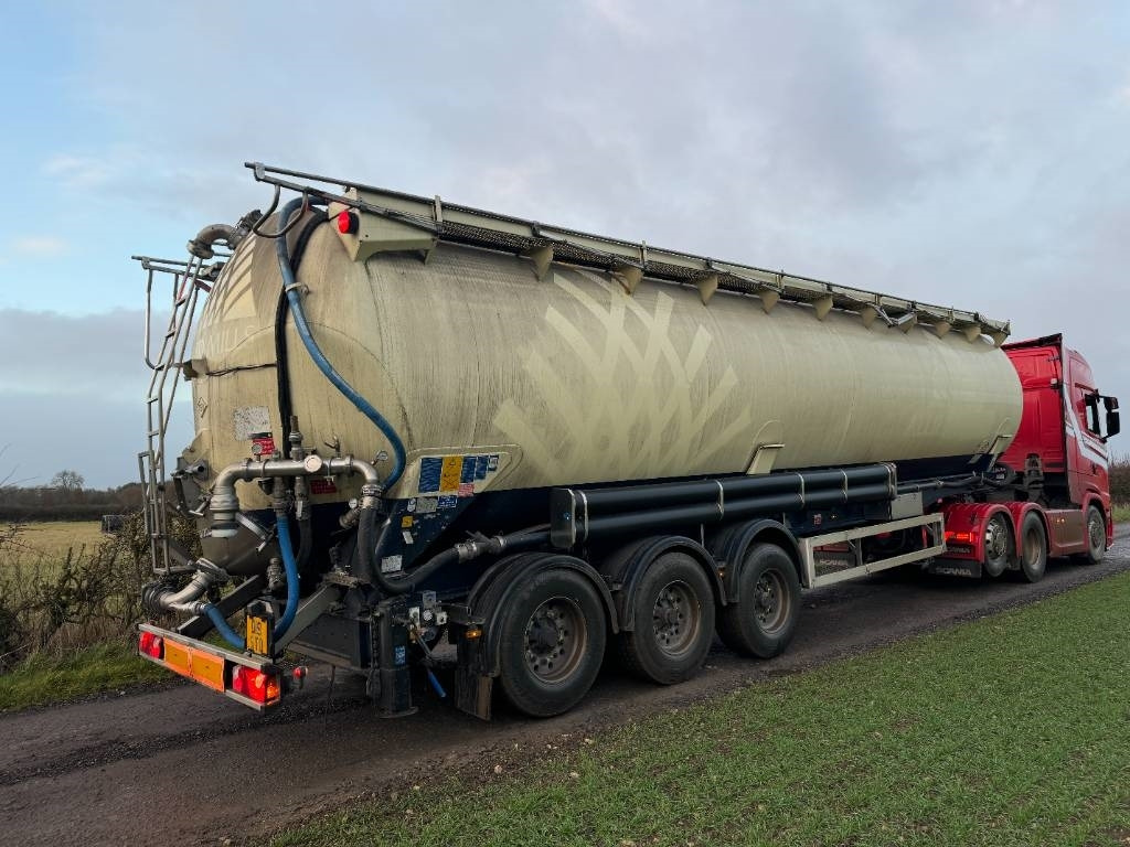 Puspriekabė cisterna Feldbinder 58 Cube Powder Tanker: foto 9