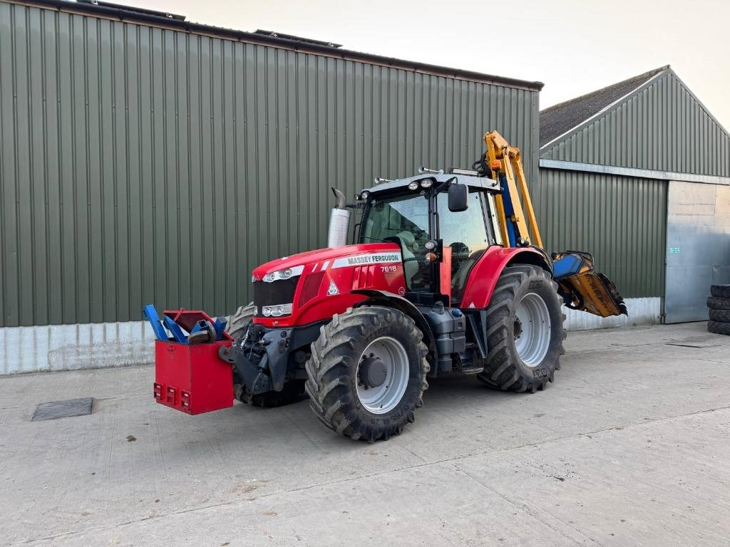 Massey Ferguson 7618 Dyna VT c/w Bomford Falcon Evo 6.5 - Traktorius: foto 1 Massey Ferguson 7618 Dyna VT c/w Bomford Falcon Evo 6.5 - Traktorius: foto 1