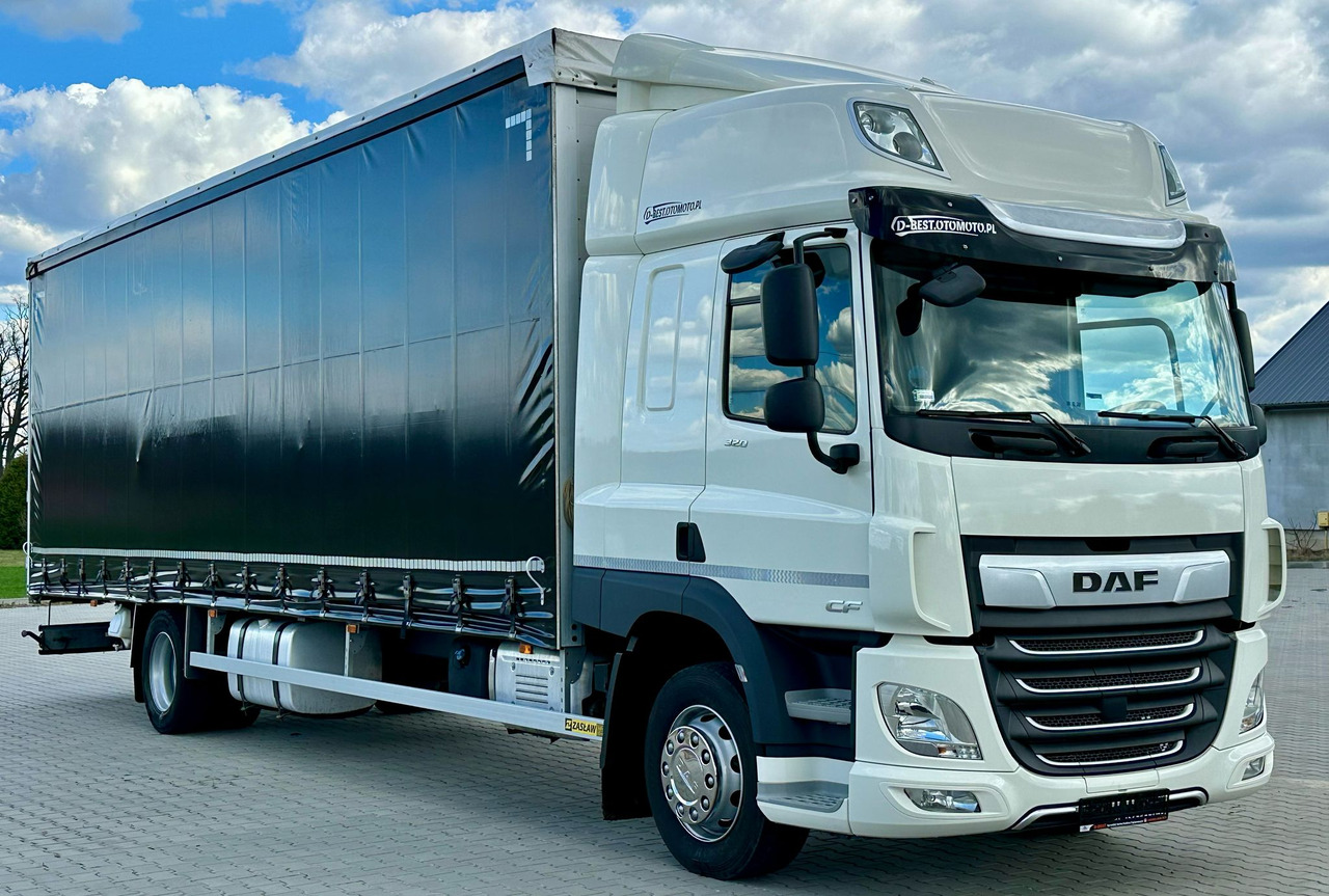 DAF CF 320 / FIRANKA / 23 EUROPALET / SYPIALKA / AUTOMAT / JAK NOWY / 2021 ROK - Tentinis sunkvežimis: foto 1 DAF CF 320 / FIRANKA / 23 EUROPALET / SYPIALKA / AUTOMAT / JAK NOWY / 2021 ROK - Tentinis sunkvežimis: foto 1