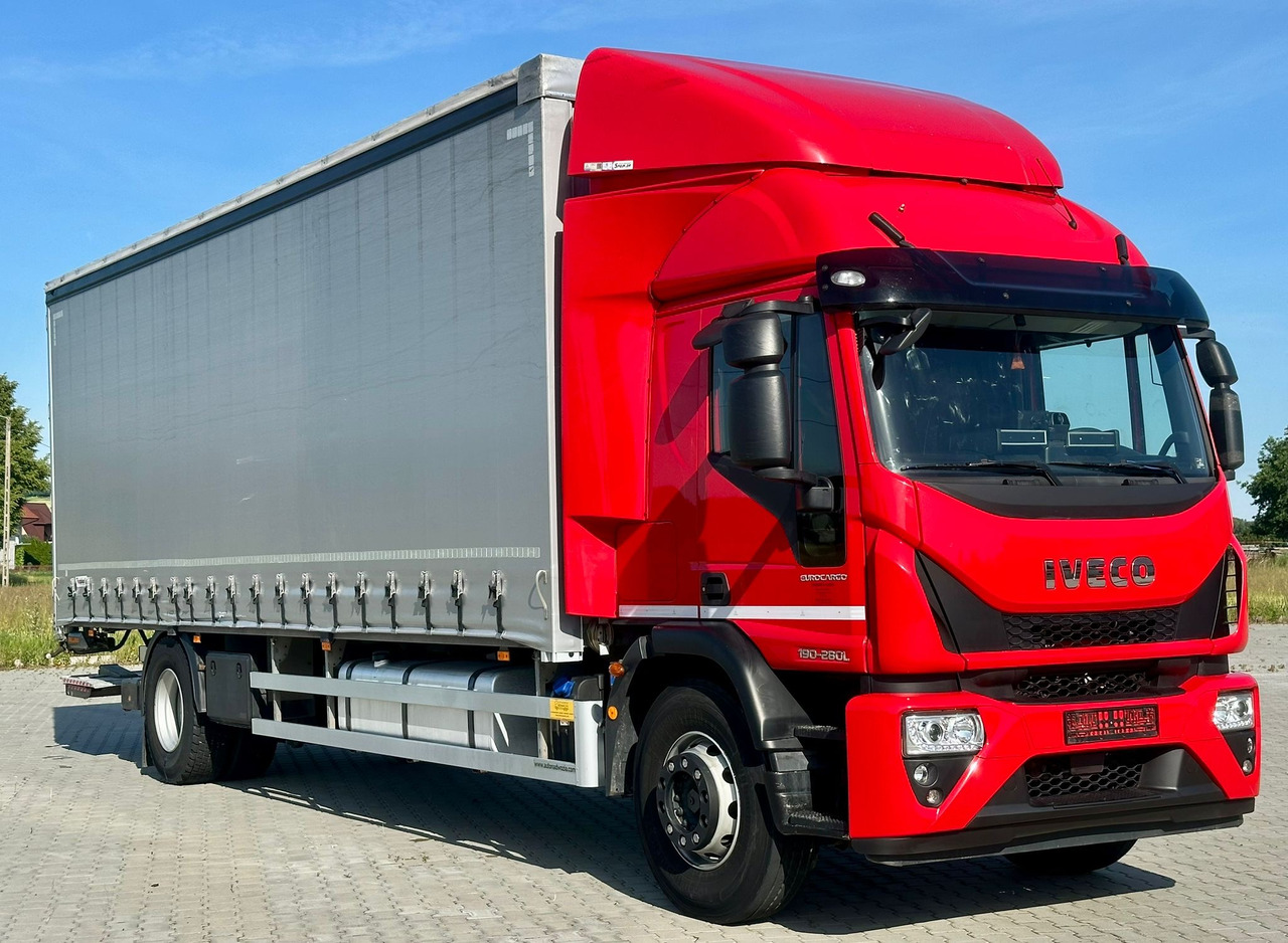 IVECO EUROCARGO 180-280 / FIRANKA / WINDA / 20 PALET / 80 TYŚ KM / 2023 ROK / 9 223 KG ŁADOWNOŚ - Tentinis sunkvežimis: foto 1 IVECO EUROCARGO 180-280 / FIRANKA / WINDA / 20 PALET / 80 TYŚ KM / 2023 ROK / 9 223 KG ŁADOWNOŚ - Tentinis sunkvežimis: foto 1