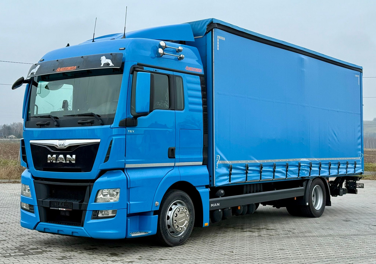 MAN TGX 18.360 / FIRANKA / WINDA / AUTOMAT / NOWE OPONY / EURO 6 / SYPIALKA / SPROWADZONY - Tentinis sunkvežimis: foto 2 MAN TGX 18.360 / FIRANKA / WINDA / AUTOMAT / NOWE OPONY / EURO 6 / SYPIALKA / SPROWADZONY - Tentinis sunkvežimis: foto 2