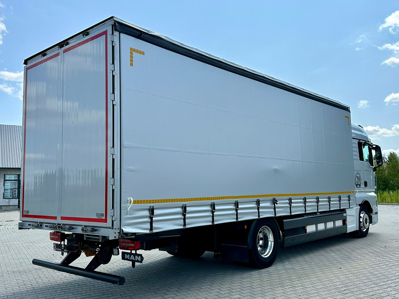 MAN TGX 18.460 / FIRANKA / 20 EUROPALET / ALUSY / SKÓRY / 260 TYS KM / 2019 ROK / Z NIEMIEC - Tentinis sunkvežimis: foto 3 MAN TGX 18.460 / FIRANKA / 20 EUROPALET / ALUSY / SKÓRY / 260 TYS KM / 2019 ROK / Z NIEMIEC - Tentinis sunkvežimis: foto 3